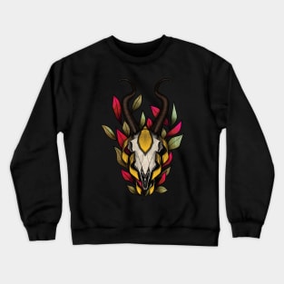 golden goat warrior carcass Crewneck Sweatshirt